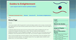 Desktop Screenshot of guidestoenlightenment.com